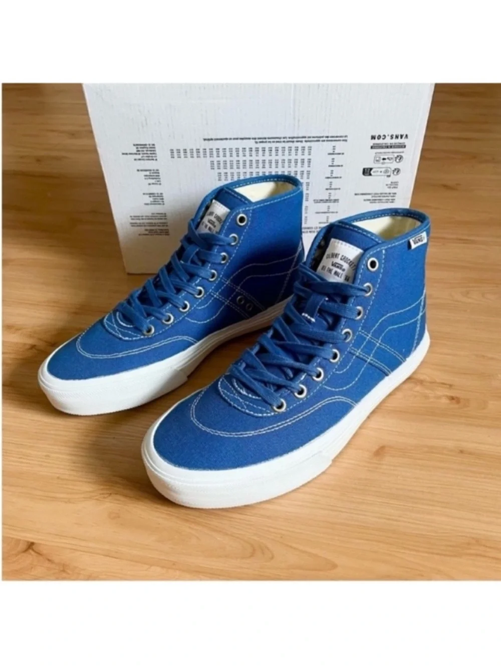 Vans Crockett High Decon Canvas Shoe Women Size 8.0 US Mens Size 6.5 US